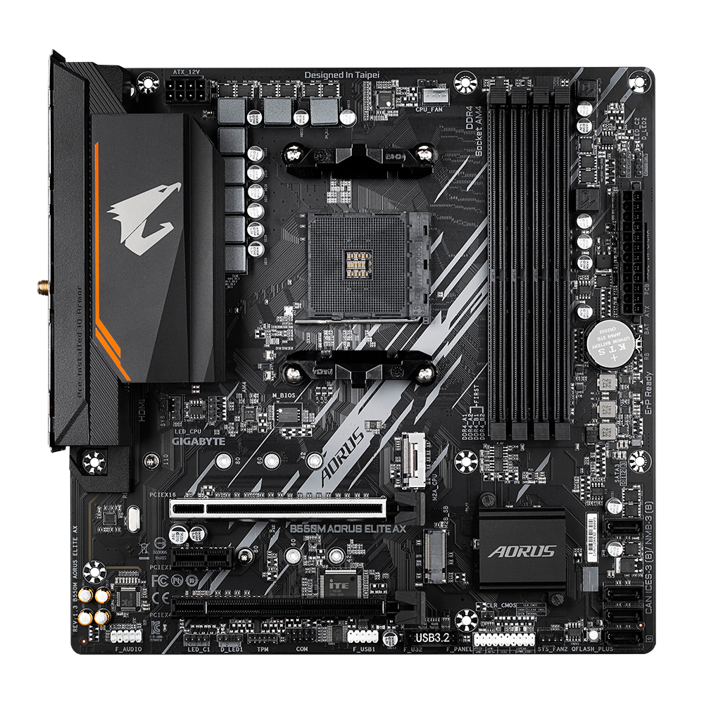 Gigabyte B550M AORUS Elite AX WiFi - Imagen 2