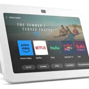 Amazon Echo Show 8 (3ª Generación) – Pantalla Inteligente con Alexa – Negro y Blanco