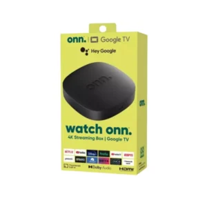 Onn Google TV 4K Streaming Box con Control por Voz | Android TV UHD |  Con MAGIS