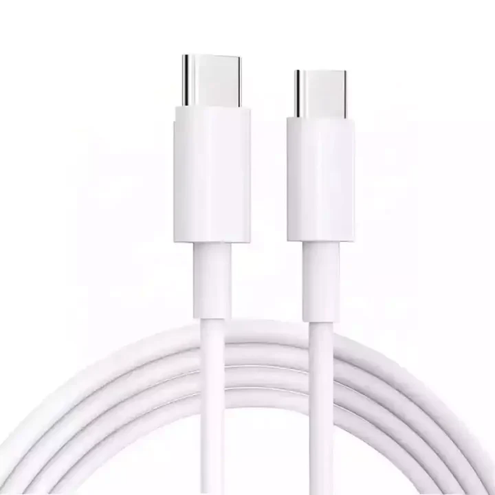 Cable USB Tipo C a Tipo C V195 – Carga Rápida y Transferencia de Datos