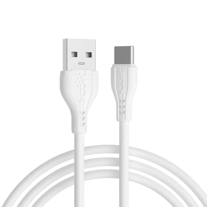 Cable USB Tipo C a Tipo C PZX V197 60W – Carga Rápida y Alta Resistencia