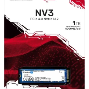 SSD NVMe M.2 Kingston NV3 PCIe 4.0 1TB – Alta Velocidad Gen 4