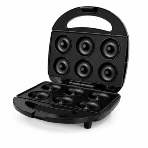 Máquina Para Hacer Donas Winning Star Con 6 Cavidades Antiadherentes y Potencia de 750W ST-2123