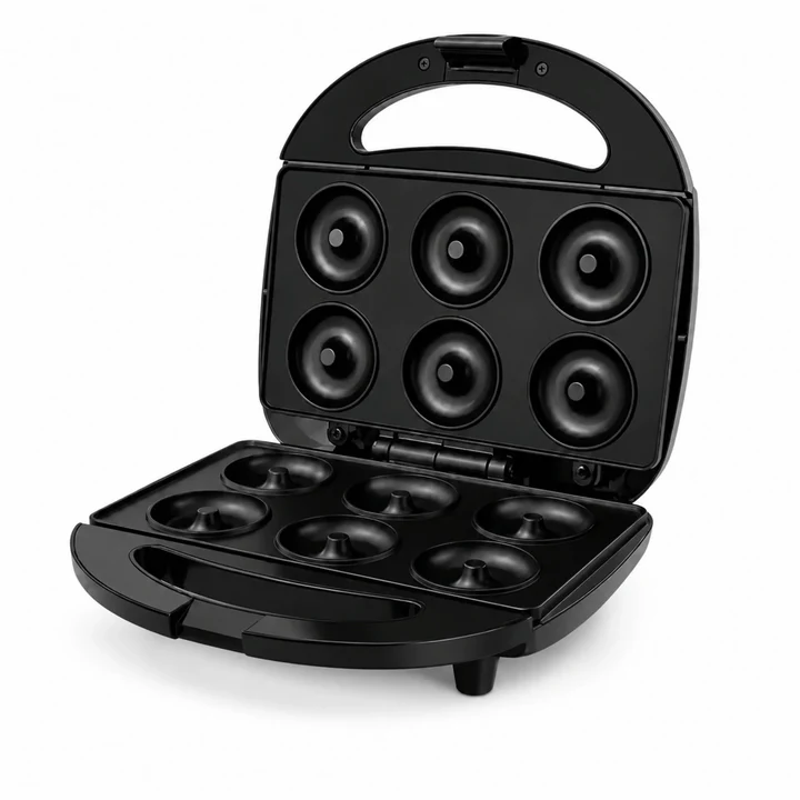 Máquina Para Hacer Donas Winning Star Con 6 Cavidades Antiadherentes y Potencia de 750W ST-2123